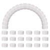 sourcing map 100pcs Plastic Bottle Caps, 30mm Bottle Screw Lid