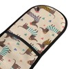 susiyo Double Oven Mitts Cute Dachshunds Dogs Heat Resistant Oven