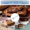 1 Pc Extendable Fork Stainless Steel Long Handle Pickle Fork