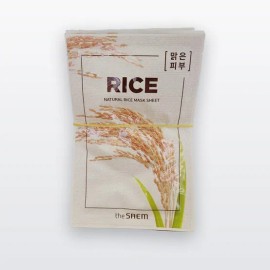 The Saem 10+10 Natural Rice Mask Sheet 21ml 726318 / 더샘 10+10 내추럴 쌀 마스크 시트 21ml 726318