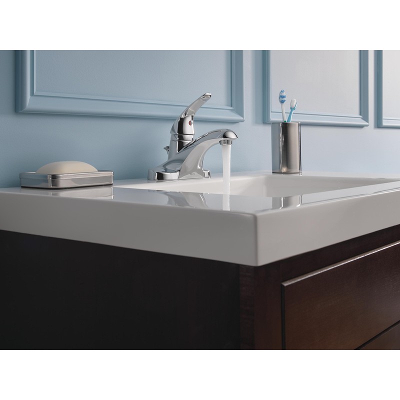 DELTA FAUCET B510LF, 4.25 x 6.13 x 4.25 inches, Chrome