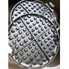 HAWOK Cast Iron Waffle Iron Waffle Maker