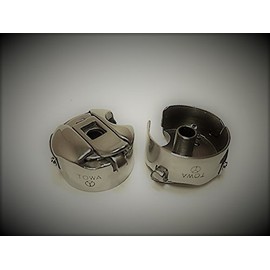 2 BOBBIN CASE(52237) & 10 ALUMINUM BOBBIN FOR JUKI INDUSTRIAL SEWING MACHINE