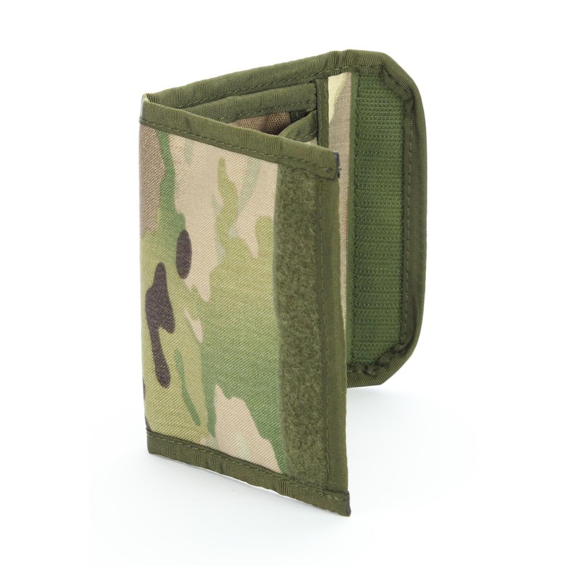 Zentauron EDC Cordura Wallet with Velcro Fastening, Note Compartment, Change