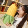 Whlo4U Corn Plush Pillow, Corn Stuffed Pillow,Food Plush Pillow,Home Decoration