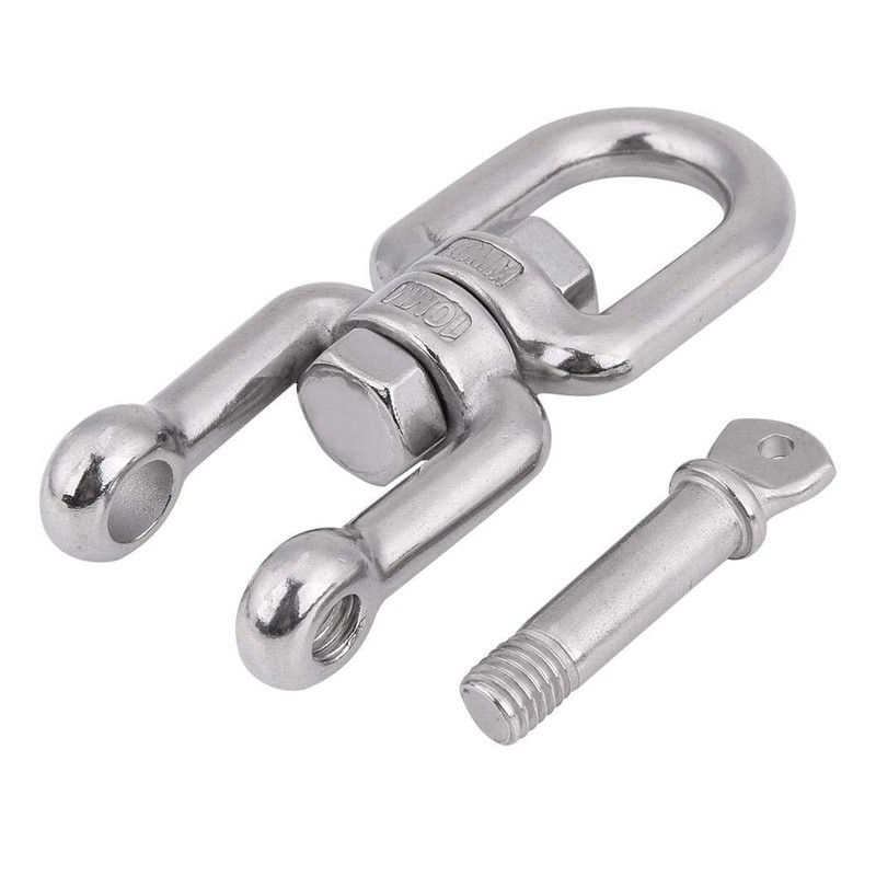 Swivel Stainless Steel Lifter Ball Bearing Swivel Shackle Heavy Duty