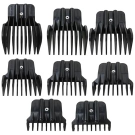 2025 DEARCOOL Professional Clipper Guard Set - 8 Sizes Snap-On Combs for Wahl, for Andis & Hair Trimmers