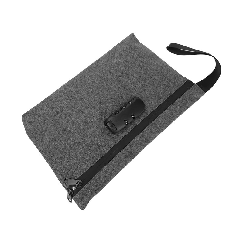 Nylon Storage Bag Activated Carbon Deodorant Zipper Closure Password Lock