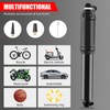 Mini Bicycle tire Pump, Portable Bicycle tire Pump with Frame