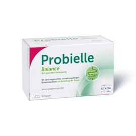 Probielle Balance Kapseln - Kapseln zur Unterstützung der Darmflora – zur Besiedlung des Darms - 1 x 90 Kapseln