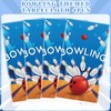 KEFAN 4 Pcs Bowling Birthday Party Tablecloths Supplies, Rectangle Bowling