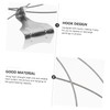 Gadpiparty 6 Sets Adjustable Picture Rail Hanging System Kit Versatile