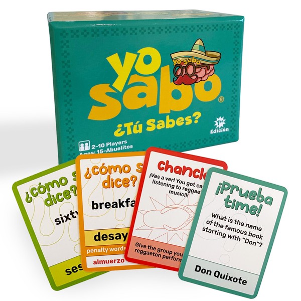 Yo Sabo: Edition 1 - The Original Bilingual Card Game