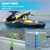 Obcursco Bungee Dock Lines,Boat Dock Rope,Jet Ski Accessories with 316