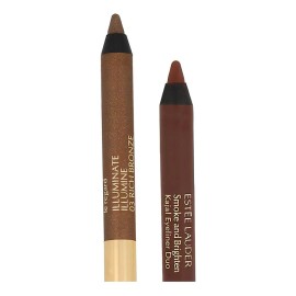 Delineador De Ojos Estee Lauder Smoke  Brighten Kajal Duo Color Chocolaterich                                                                         