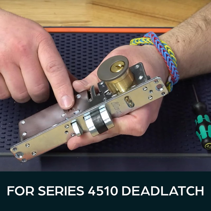 SUMMIT DOORWARE Adams Rite Style Door Handle | Deadlatch Lever