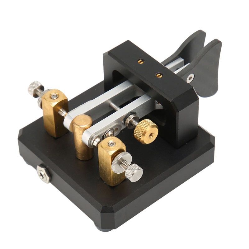 Morse Code Key Double Paddle Automatic Shortwave Portable CW Morse