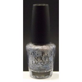 OPI O.P.I. opi Nail Lacquer # NL F77 Shine For Me (Blue & Silver Shimmer)  Free S&H