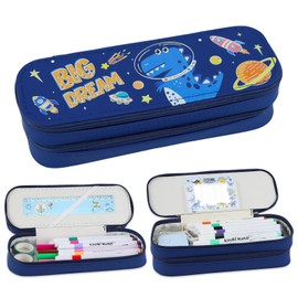 GmeDhc Pencil Case, Double Pencil Case, School Pencil Case, Pencil Case for Boys Girls Teenagers, d, Fashion