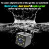 Vehicle Backup Camera, Rear View Reserve Camera with 8 LEDs