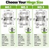 Heavy Duty Invisible Door Hinge – Stainless Steel Concealed Hinge