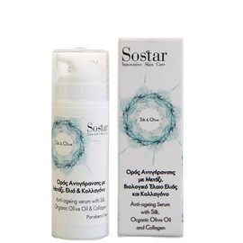 Sostar Silk & Olive Anti-Ageing Serum, 50ml