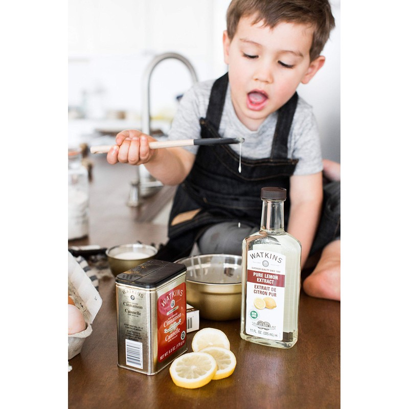 Watkins Pure Lemon Extract, 11 oz. Bottle, 1 Count (Packaging