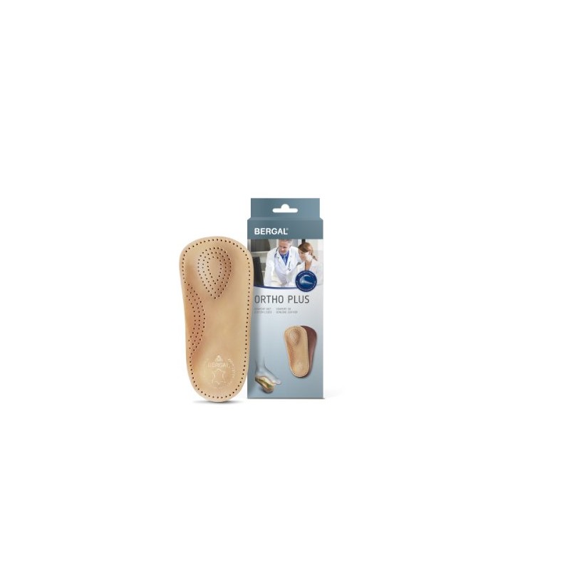 BERGAL Ortho Plus - Insoles - Supportive Footbed with Genuine