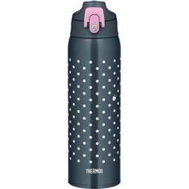 Thermos FJJ-1001WF GYP Vacuum Insulated 2-Way Bottle, 0.3 gal (1 L) / 1.03 L Gray Pink