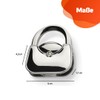 WPRO 2 x Luisa Handbag Holder Metal Case Bag Holder