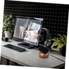 jojofuny Solid Wood Headphone Rack Simple Headset Display Holder for