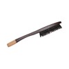 Healvian Mens Hair Brush Wooden Handle Portable Detangling Brush for