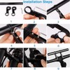 Samcos Bicycle Handlebar Extension Bracket Aluminum Alloy Bicycle Holder Lightweight