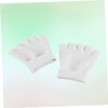 Baluue 3 Pairs Cotton Socks for Women Five Toe Pilates