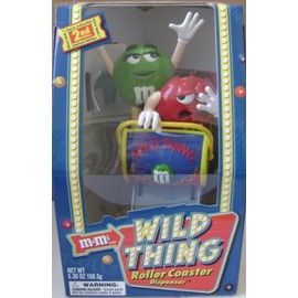 M&M's Candy Dispenser - Wild Things Roller-Coaster - Limited Edition