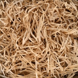 100g Khaki Shredded Tissue Paper for Gift Boxes Decoration, Empty Gift Box Filling Paper, Filler Paper for Valentine's Day, Christmas, Birthday Gift Decorations, DIY Gift Packaging