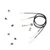 MYFANDOOR UnIversal Emergency Parking Brake Cable Complete Kit Replace 330-9371