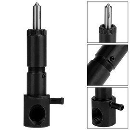 Full Metal Fuel Injectors Compatical for Auto Kipor 186F 186FA 186FAE 418CC Engine Replacement Injector Fuel System Replacement Parts Quality Steel Material