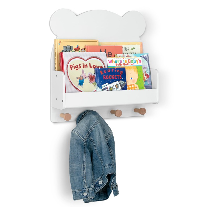 babyGap by Delta Children Brannan Bear Wall Shelf with 4