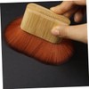Healeved Bamboo Handle Neck Duster Brush Lightweight Hair Cleaning Brush