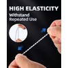 Bungee Cord 1/8 Inch x 200 Feet - White with