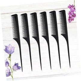 FOMIYES 6pcs Skin-friendly Static Hair Comb for Home and Travel Portable Massage Comb for Easy Detangling and Scalp Relief for Hair Types