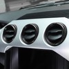CheroCar for Mustang Center Control Air Conditioner Vent Cover Internal