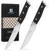 Medium Steak Knives Set of 2, 4.5 Inch High-Carbon Stainless