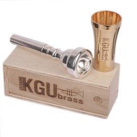 TRUMPET MOUTHPIECE BOOSTER KGUBrass. CUSTOM MADE RADIUS TRUMPET BOOSTER KGU Gold Plated 24K Color