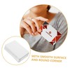 DOITOOL 100Pcs Metal Business Card Blanks Thick Engraved Sublimation Cards