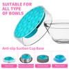 Slow Feeder Dog Bowls Insert, Bestalk Soft Silicone Slow Eating