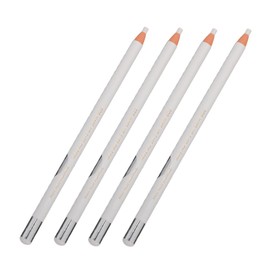 TOVINANNA White Eyebrow Pencil 4PCS Waterproof and Sweat-Resistant Cosmetic Tool for Women Easy to Use Eye Makeup Accessory Precision Tip