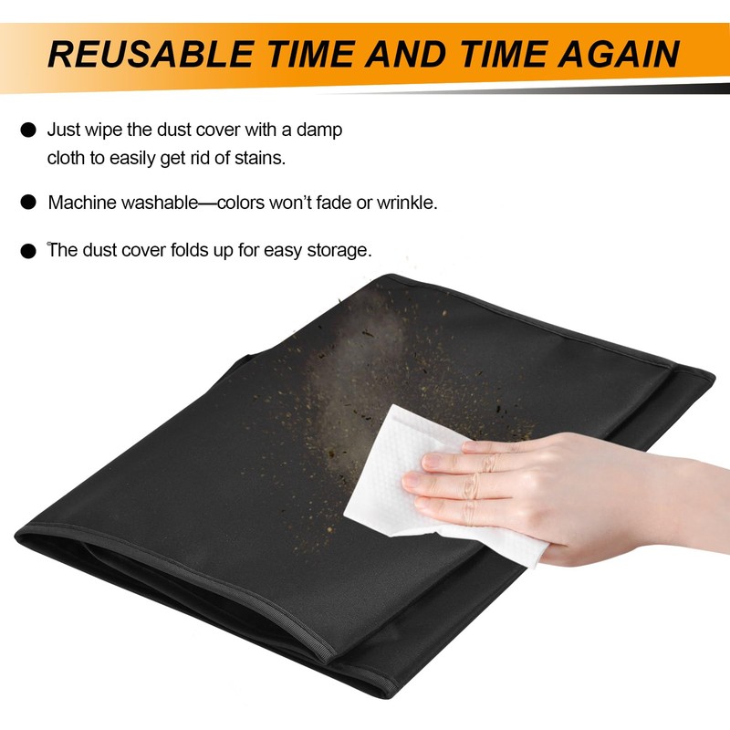 Kasasymion 3D Printer Dust Cover - Anti-Static, Waterproof, Dustproof &