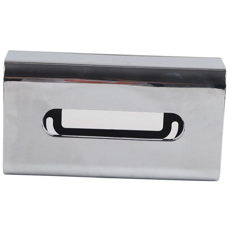 Electroplate Tissue Box Holder Container Storage Organizer Napkin Case for